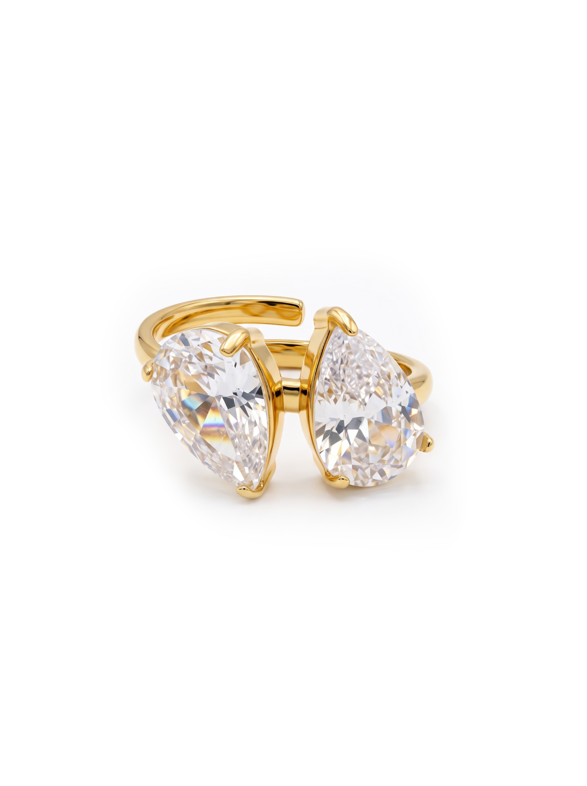 Bague Double Larme