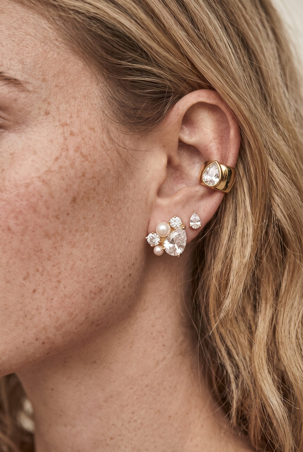 Boucles d'oreilles Perla e Lacrima