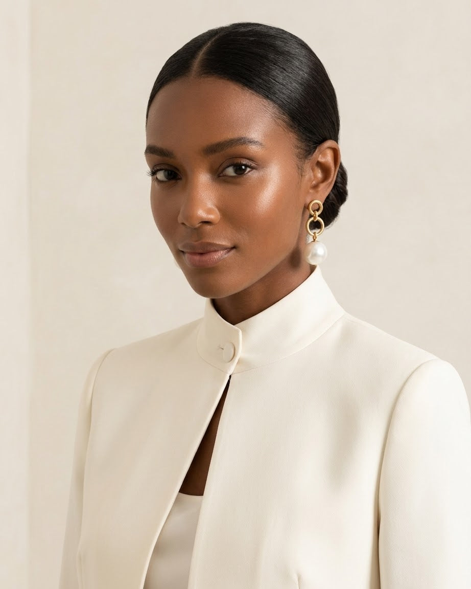 Boucles d’Oreilles Perla Classica