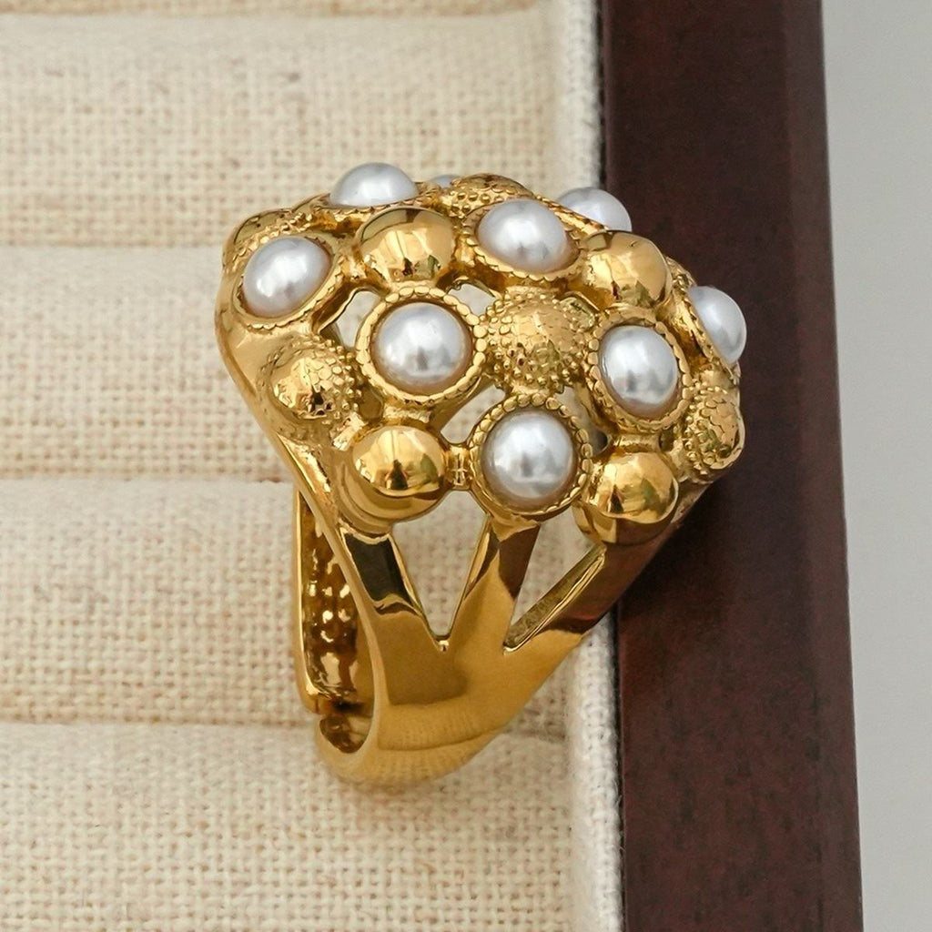 Bague Perla Dorata