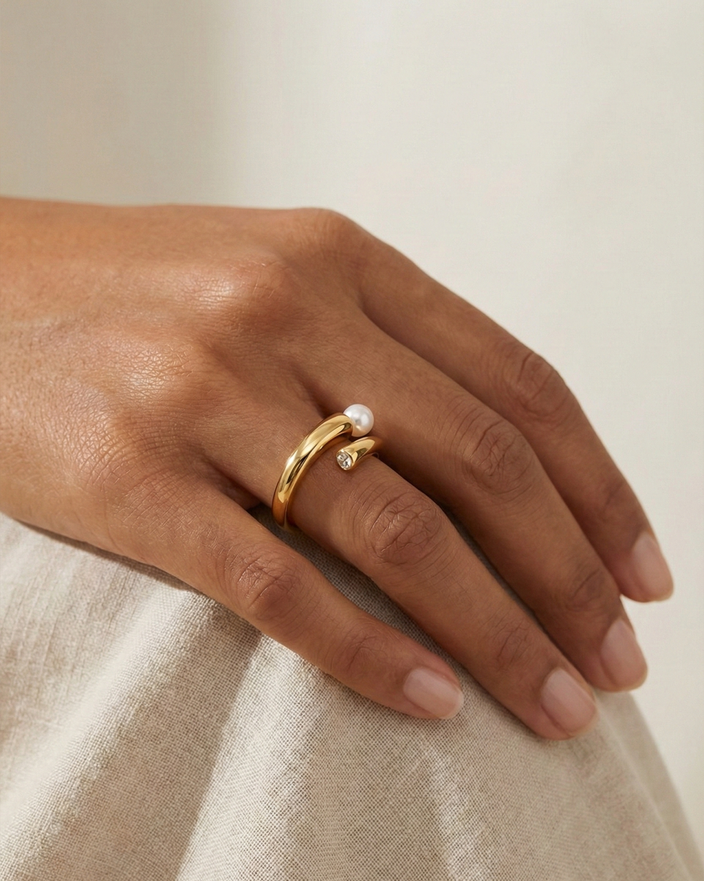 Bague Perla Luce