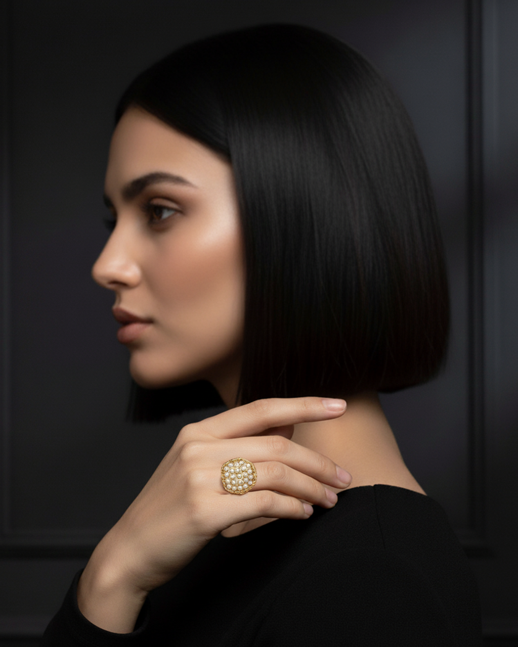 Bague Perla Regina