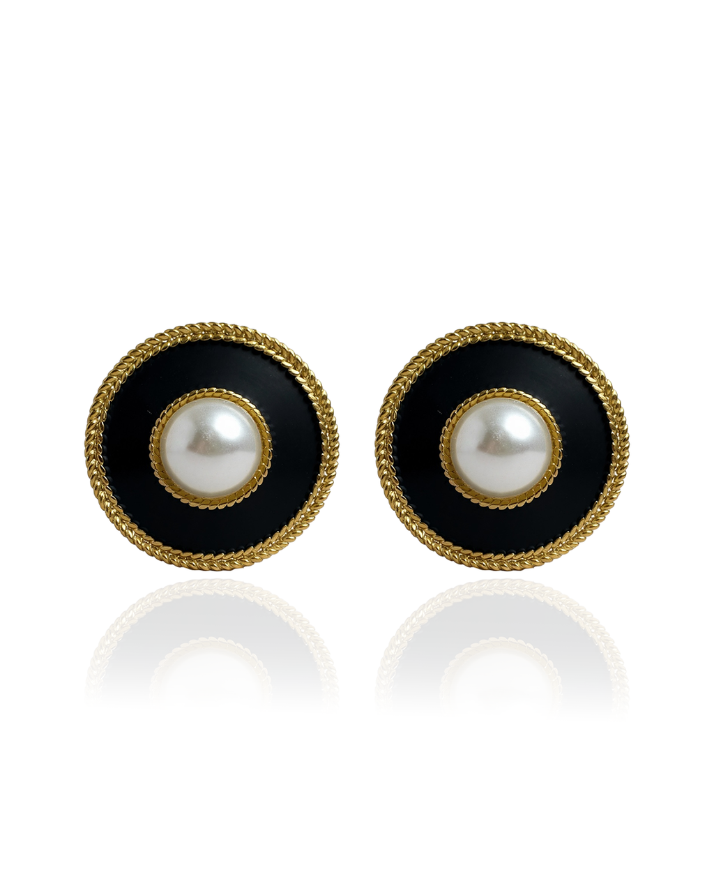 Boucles d’Oreilles Cappellone Nero