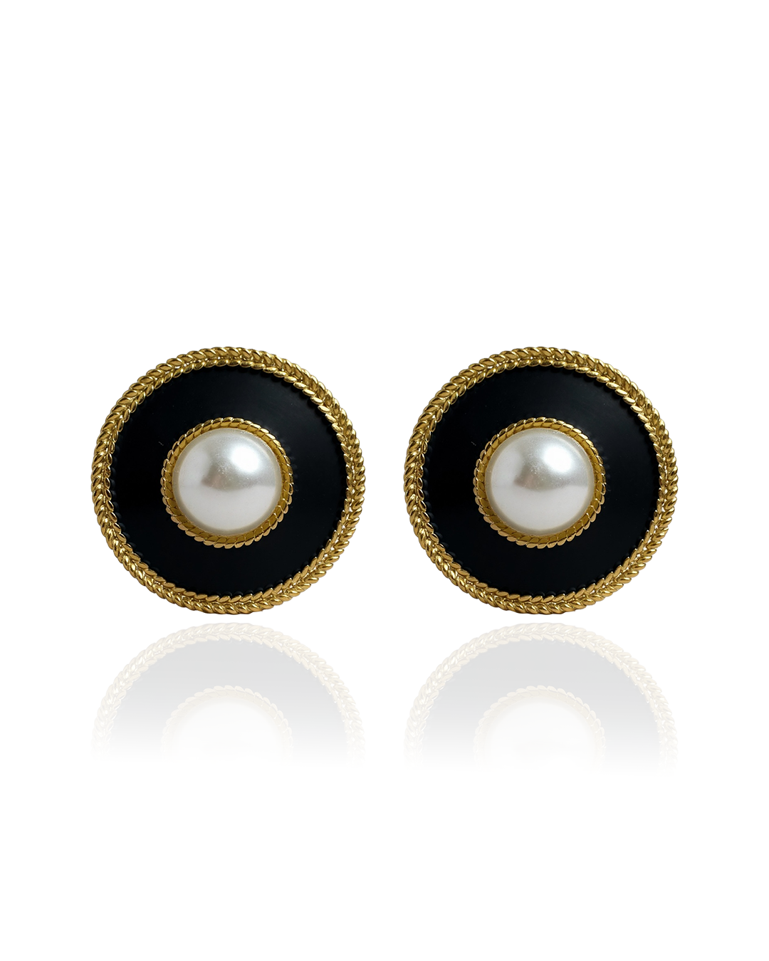 Boucles d’Oreilles Cappellone Nero