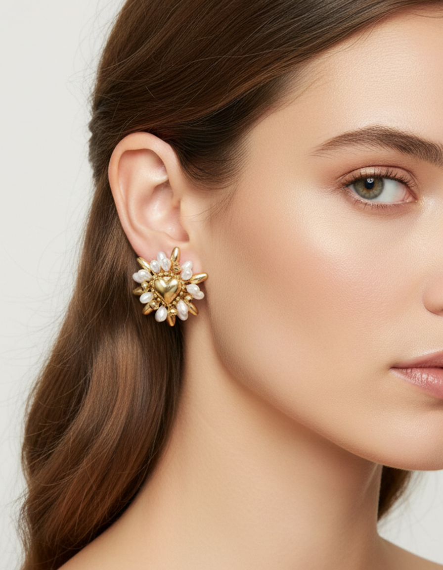 Boucles d’Oreilles Cuore Solare