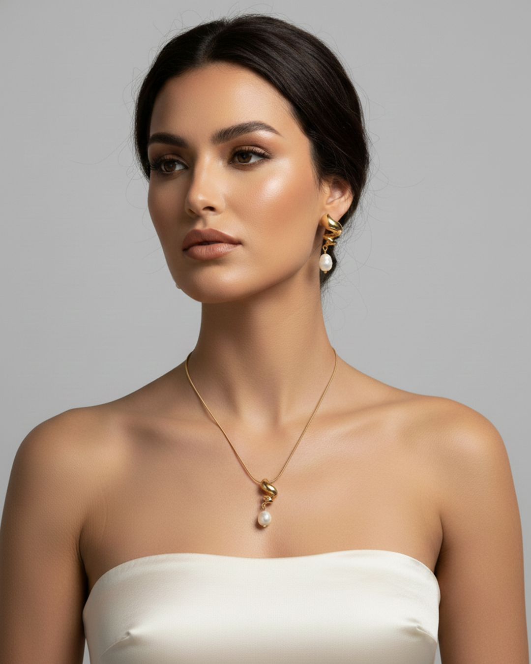 Boucles d’Oreilles Onde di Perla