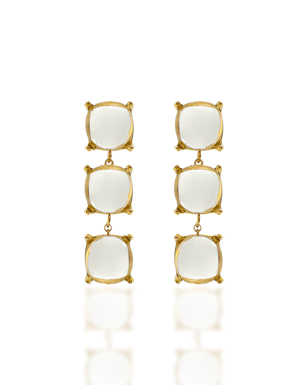 Boucles d'oreilles Cristallo