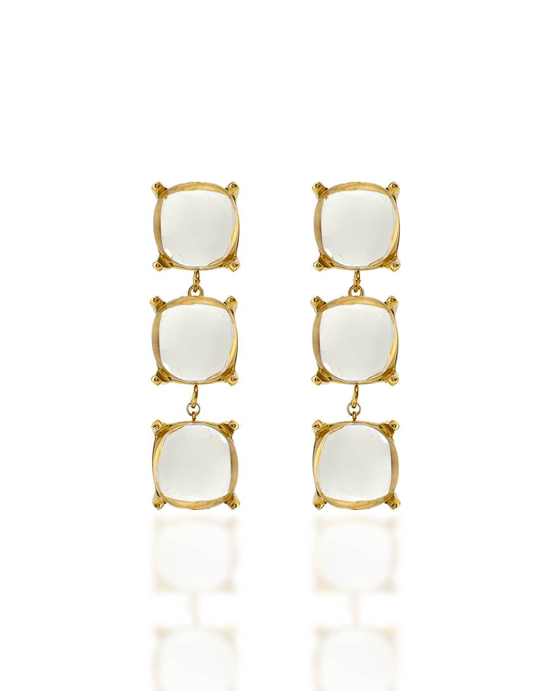 Boucles d'oreilles Cristallo