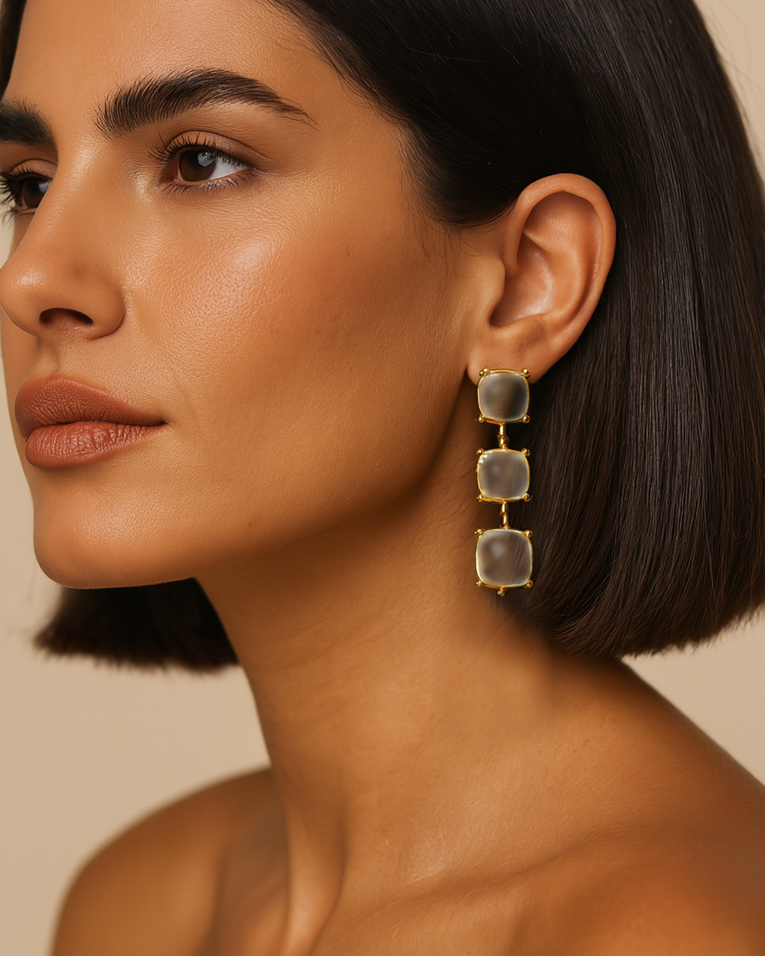 Boucles d'oreilles Cristallo