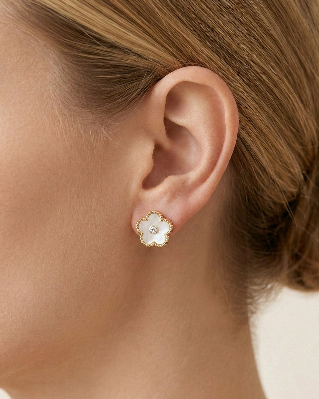 Boucles d’oreilles Fiore Bianca