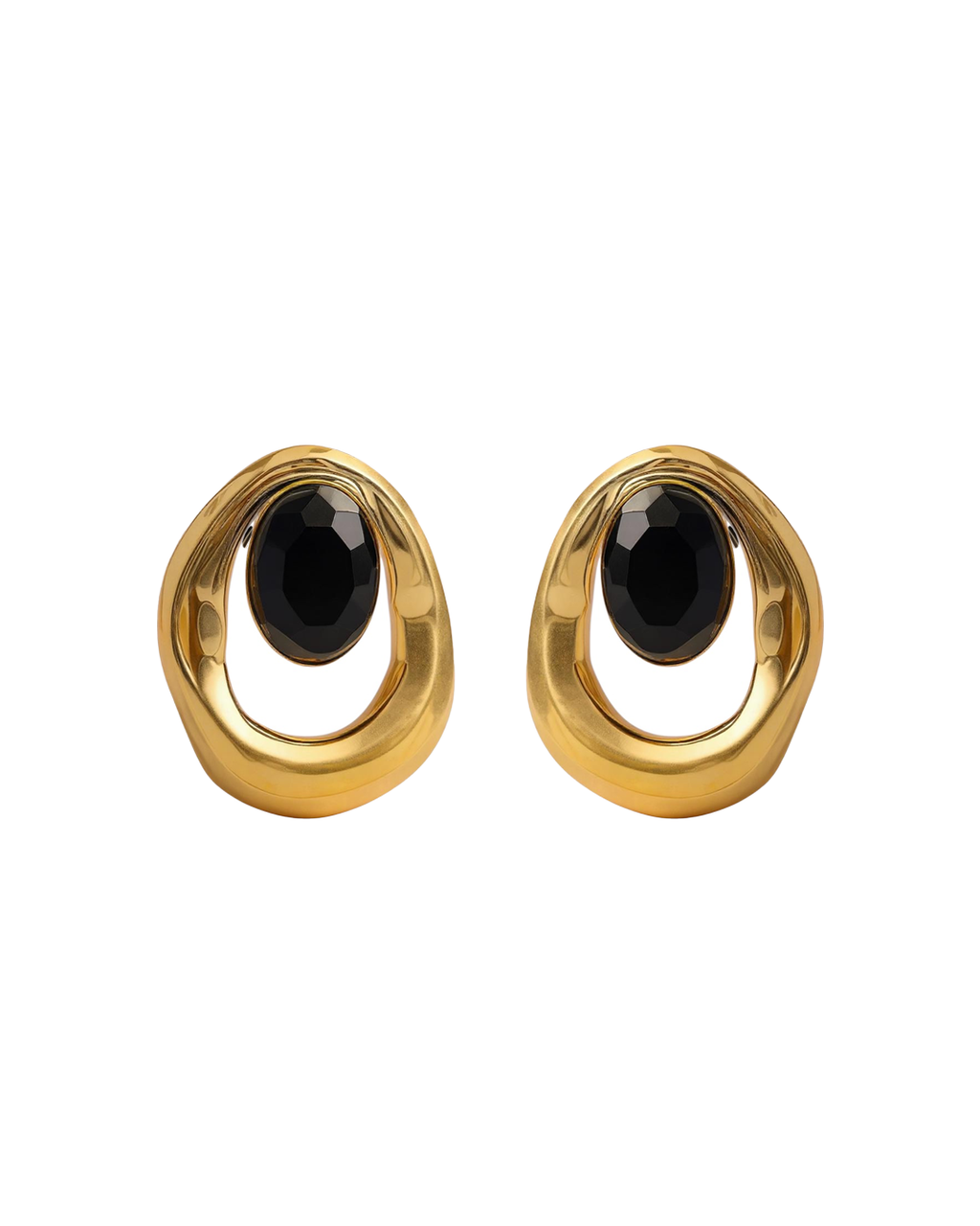 Boucles d’oreilles Lacrima Nera