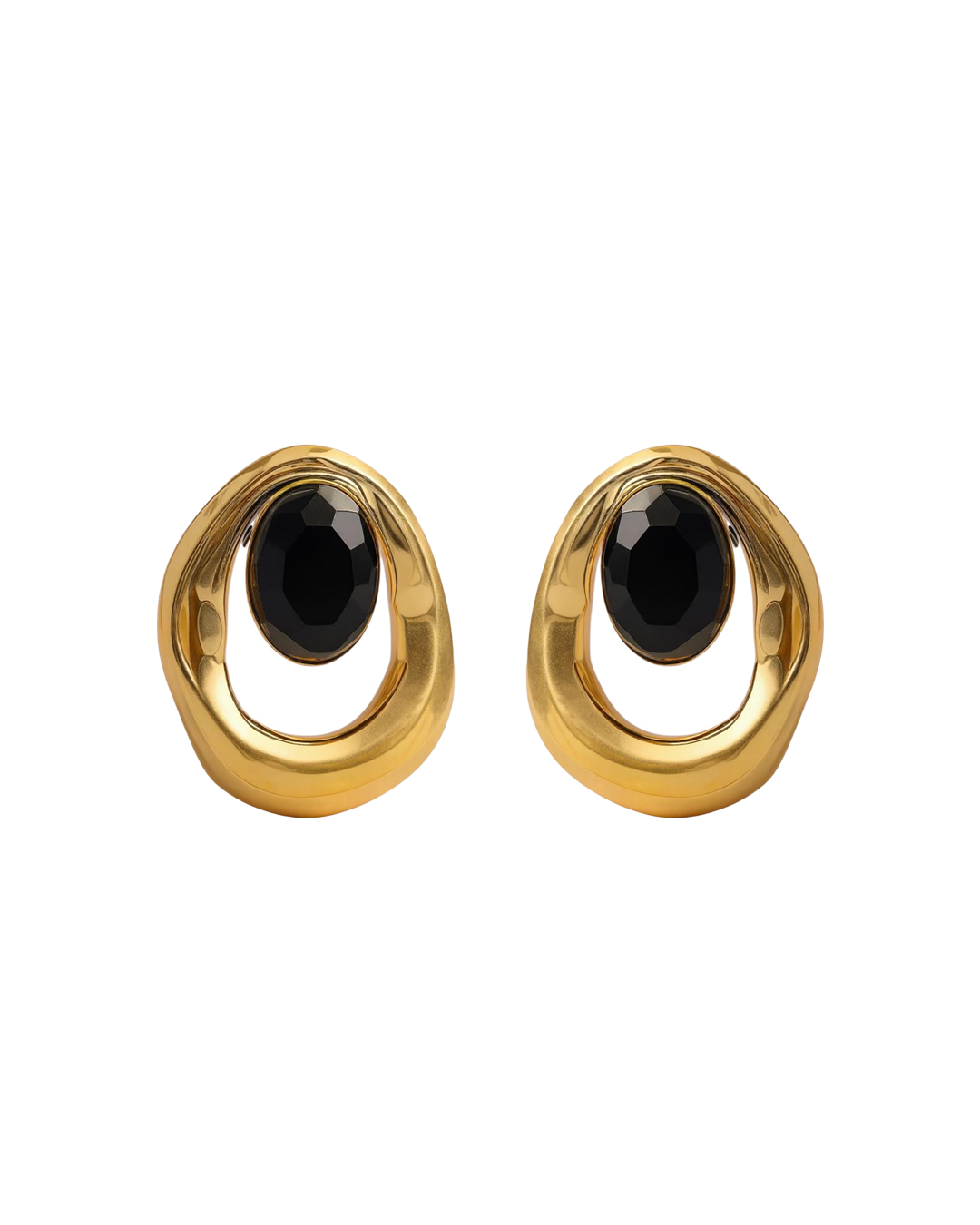Boucles d’oreilles Lacrima Nera