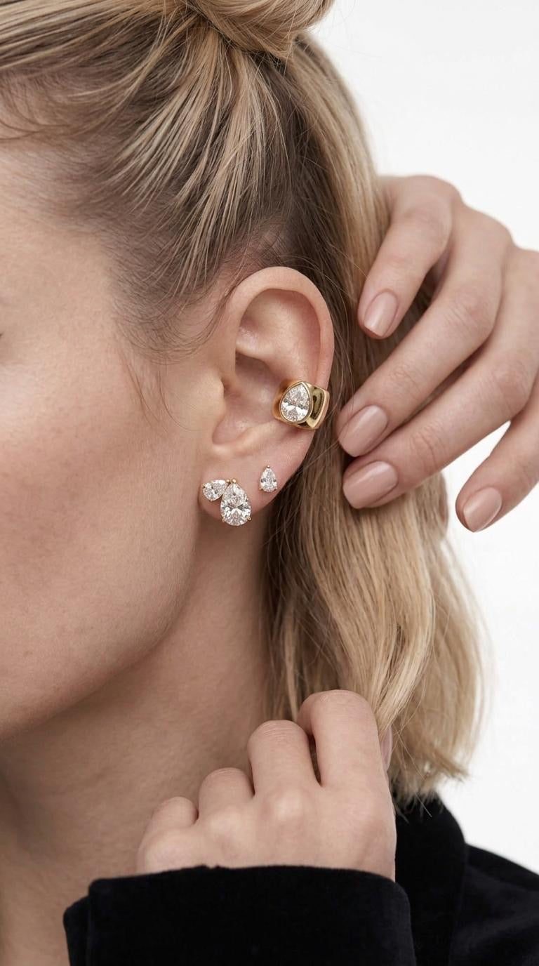 Boucles d'oreilles Piccola Lacrima