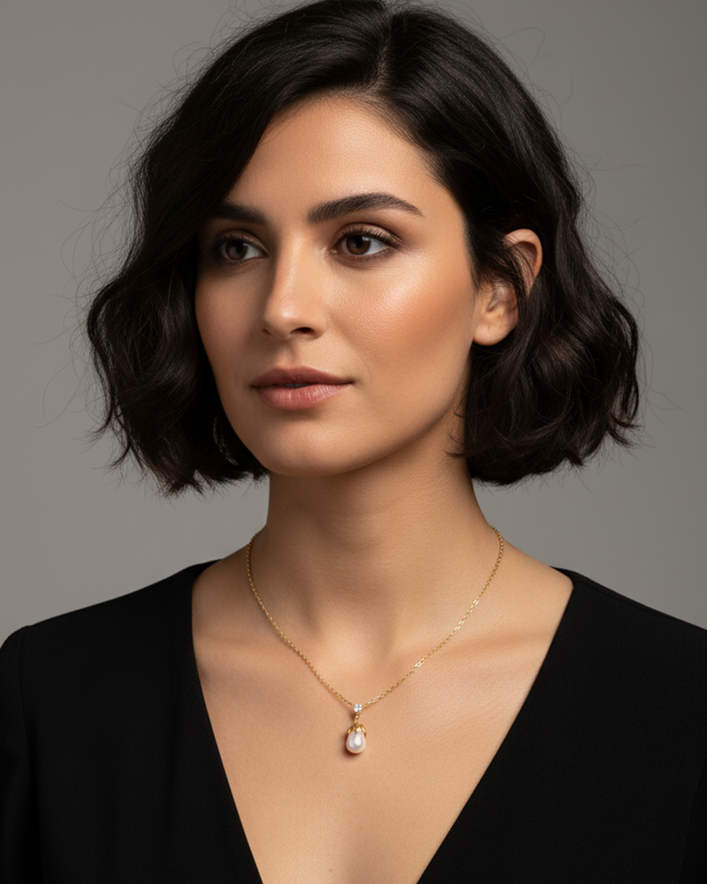 Collier Goccia di Perla