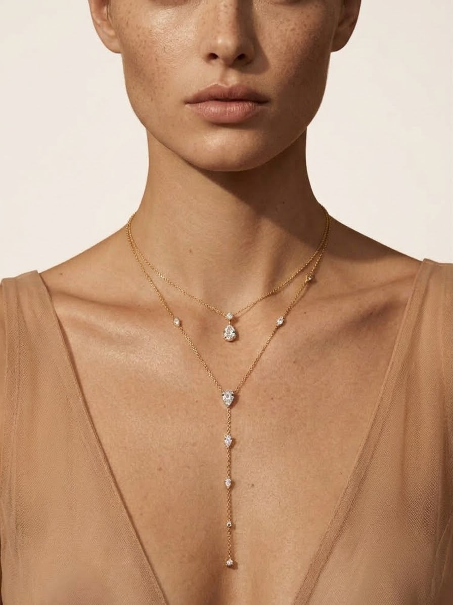 Collier Lacrima Cascata