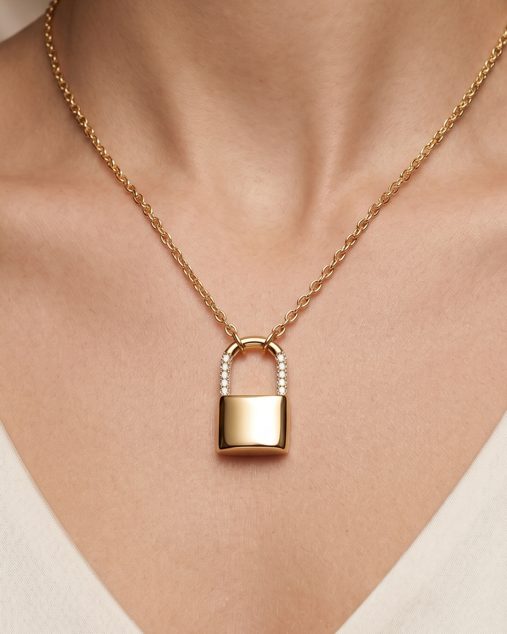 Collier Lucchetto Chiave