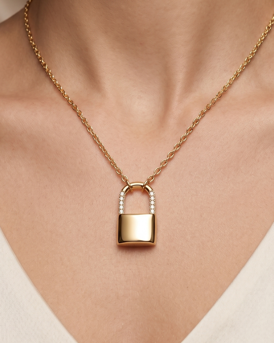 Collier Lucchetto Chiave